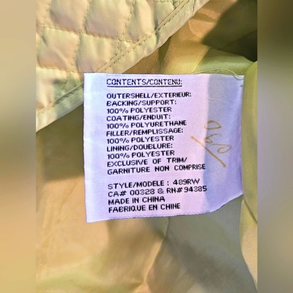 Pizazz Y2K Quilted Lime Green Puffer Jacket - Picture 6 of 7